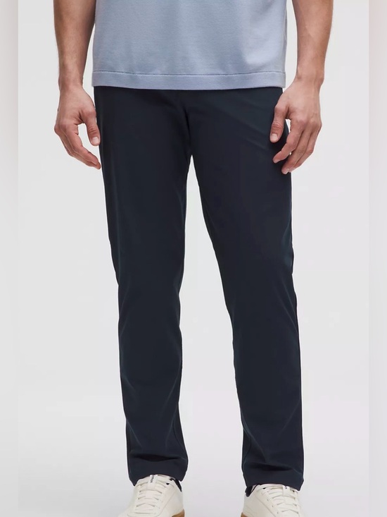 lululemon athletica Other - Lululemon Navy Utilitech 7/8 Men’s Golf Stretch S 38 Cropped Performance Travel